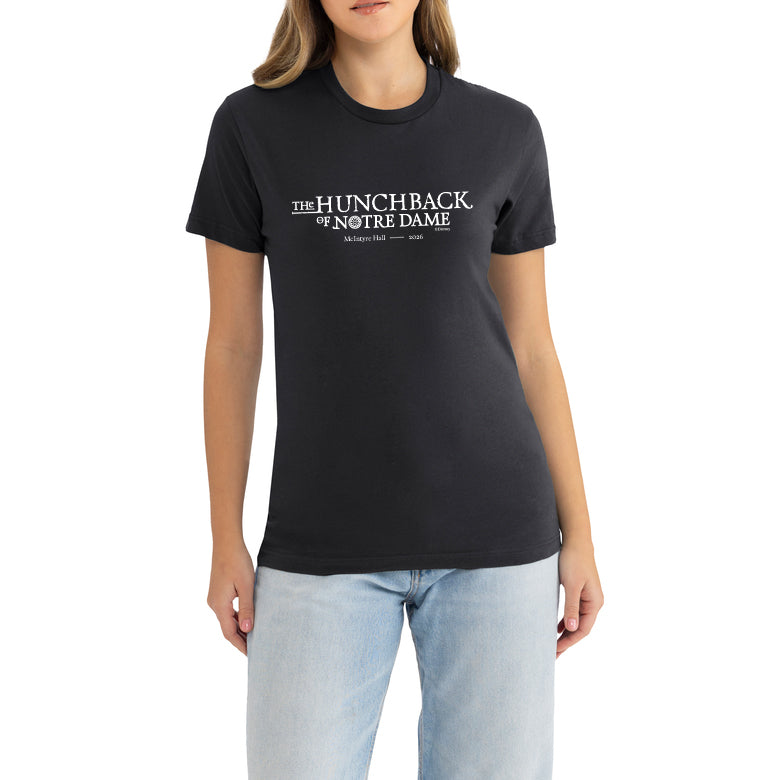 NiTE Hunchback Unisex Tee in Charcoal